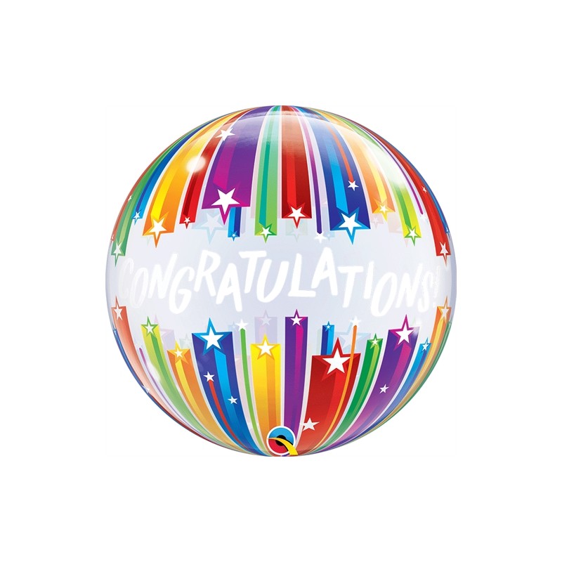 BALLON BUBBLES DIPLOME  56 CM 