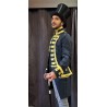 DEGUISEMENT VESTE  DE DOMPTEUR  BLEU ET OR TAILLE M