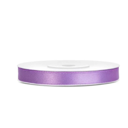 RUBAN SATIN DOUBLE FACE 6 MM 25 METRES LAVANDE