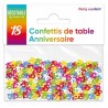 CONFETTIS DE TABLE EN PAPIER MULTICOLORES 40 ANS 