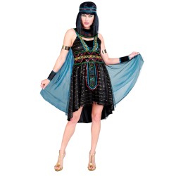 DEGUISEMENT FEMME  EGYPTIENNE NOIR TAILLE XS 