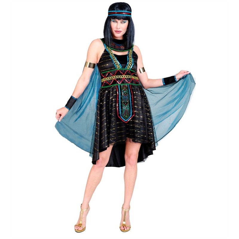 DEGUISEMENT FEMME EGYPTIENNE NOIR TAILLE XS DEGUISEMENT FEMME EGYPTIENNE NOIR TAILLE XS