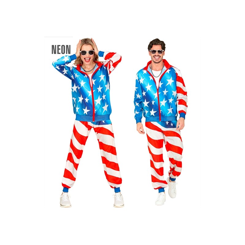 DEGUISEMENT JOGGING OU SURVETEMENT AMERIQUE ANNEE 80-90 TAILLE S