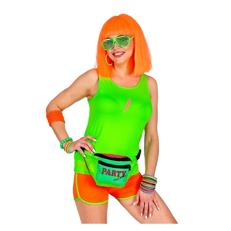 DEGUISEMENT T-SHIRT VERT NEON DEGUISEMENT T-SHIRT VERT NEON