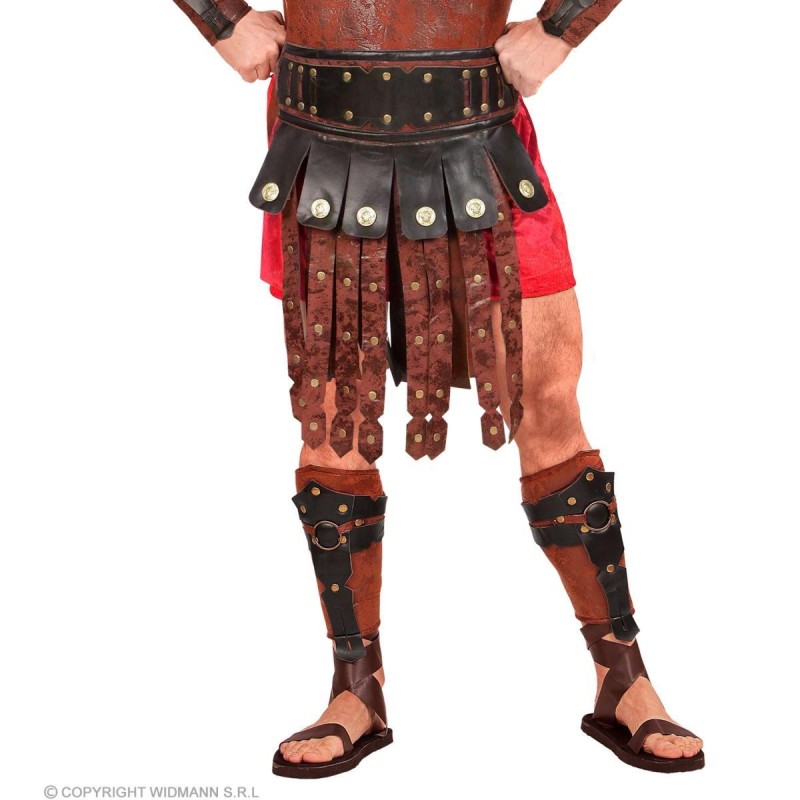 TABLIER DE PROTECTION ET CEINTURE POUR ROMAIN OU CENTURION SIMILI CUIR MARRON TABLIER DE PROTECTION ET CEINTURE POUR ROMAIN OU CENTURION SIMILI CUIR MARRON