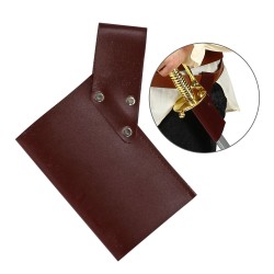 ETUI EPEE MARRON ASPECT CUIR 