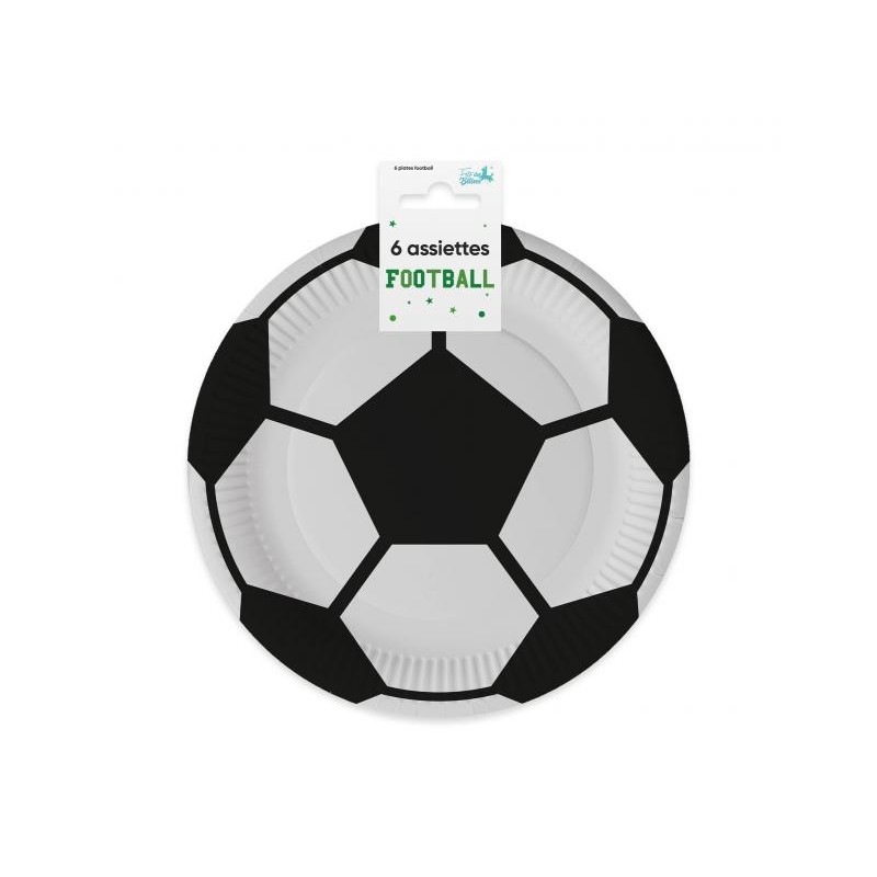 6 ASSIETTES FOOT 23 CM 6 ASSIETTES FOOT 23 CM