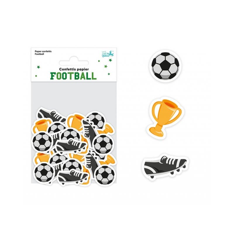 CONFETTIS PAPIER FOOTBALL CONFETTIS PAPIER FOOTBALL