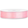 RUBAN SATIN ROSE12 MM X 25 M
