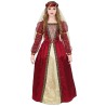 DEGUISEMENT ROBE MEDIEVALE BORDEAUX JULIETTE TAILLE 140