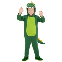 DEGUISEMENT ENFANT DRAGON VERT  TAILLE 104 CM 