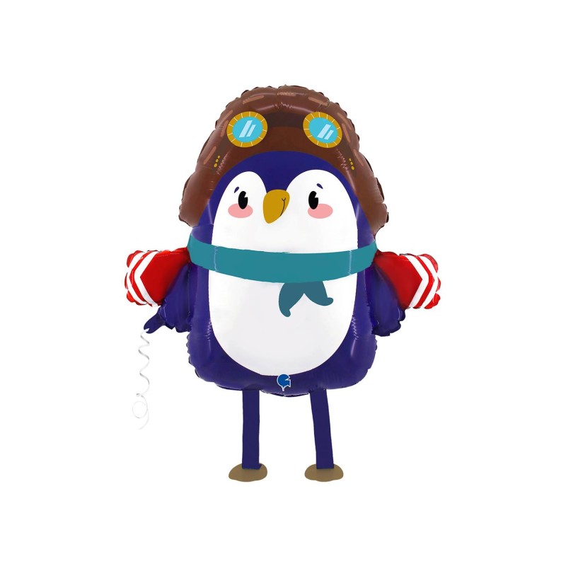 BALLON METALLIQUE PINGOUIN VOLANT 61 CM BALLON METALLIQUE PINGOUIN VOLANT 61 CM