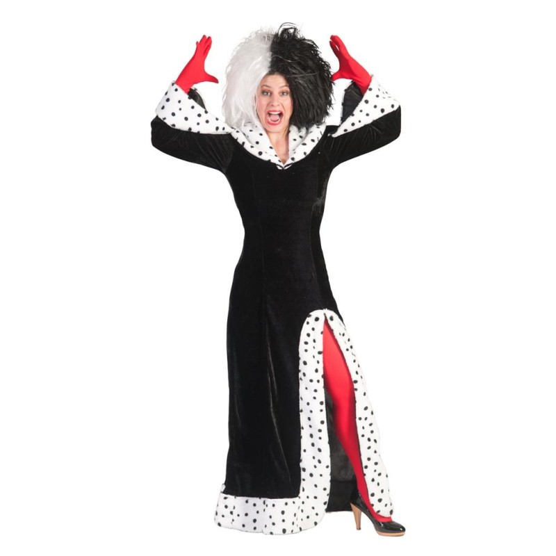 DEGUISEMENT FEMME CRUELLA TAILLE 40-42 DEGUISEMENT FEMME CRUELLA TAILLE 40-42