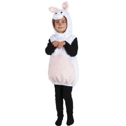 DEGUISEMENT LAPIN TAILLE 3/4 ANS (S) 90-110 CM 