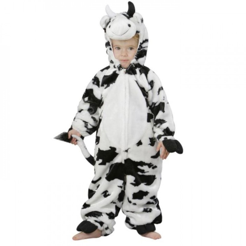 DEGUISEMENT VACHE PELUCHE BLANCHE ET NOIRE TAILLE 6 ANS DEGUISEMENT VACHE PELUCHE BLANCHE ET NOIRE TAILLE 6 ANS