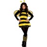 DEGUISEMENT ABEILLE ROBE JAUNE ET NOIRE TAILLE 40-42
