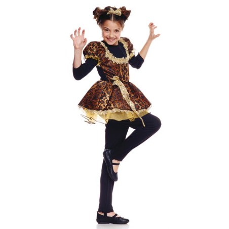 DEGUISEMENT ENFANT TIGRESSE TAILLE 7-9 ANS