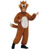 DEGUISEMENT RENARD EFFET FOURRURE TAILLE 5-8 ANS 