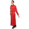 DEGUISEMENT PRETRE ROUGE OU CARDINAL TAILLE UNIQUE