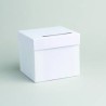 URNE BLANCHE CARREE