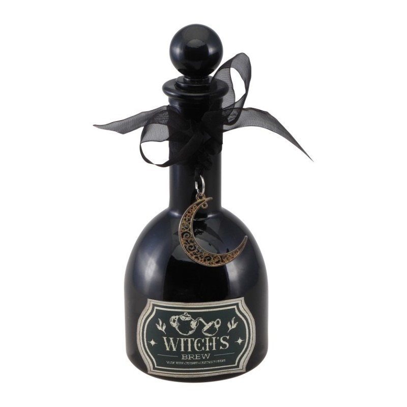 FIOLE MAGIE NOIRE HALLOWEEN DIA 8CM X 19.5CM FIOLE MAGIE NOIRE HALLOWEEN DIA 8CM X 19.5CM