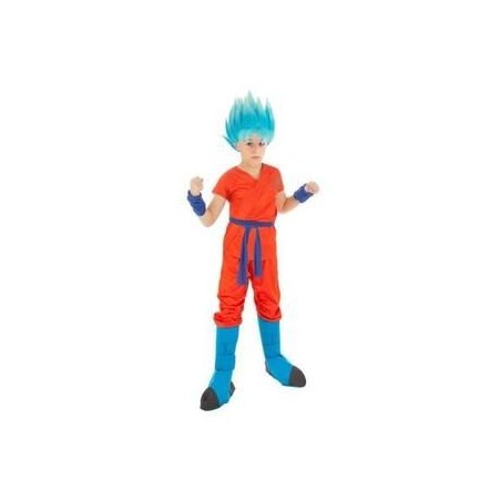 DEGUISEMENT GOKU SUPER SAIYAN TAILLE 128 CM 