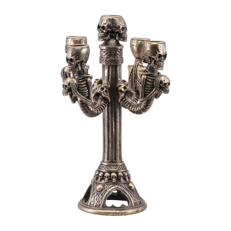 CHANDELIER RESINE CRANES BRONZES 5 BRANCHES 19CM X 19CM X 27.5CM CHANDELIER RESINE CRANES BRONZES 5 BRANCHES 19CM X 19CM X 27.5CM