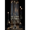 CHANDELIER RESINE CRANES BRONZES 5 BRANCHES 19CM X 19CM X 27.5CM