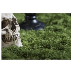 CHEMIN DE TABLE EFFET MOUSSE VERTE 1M X 30CM