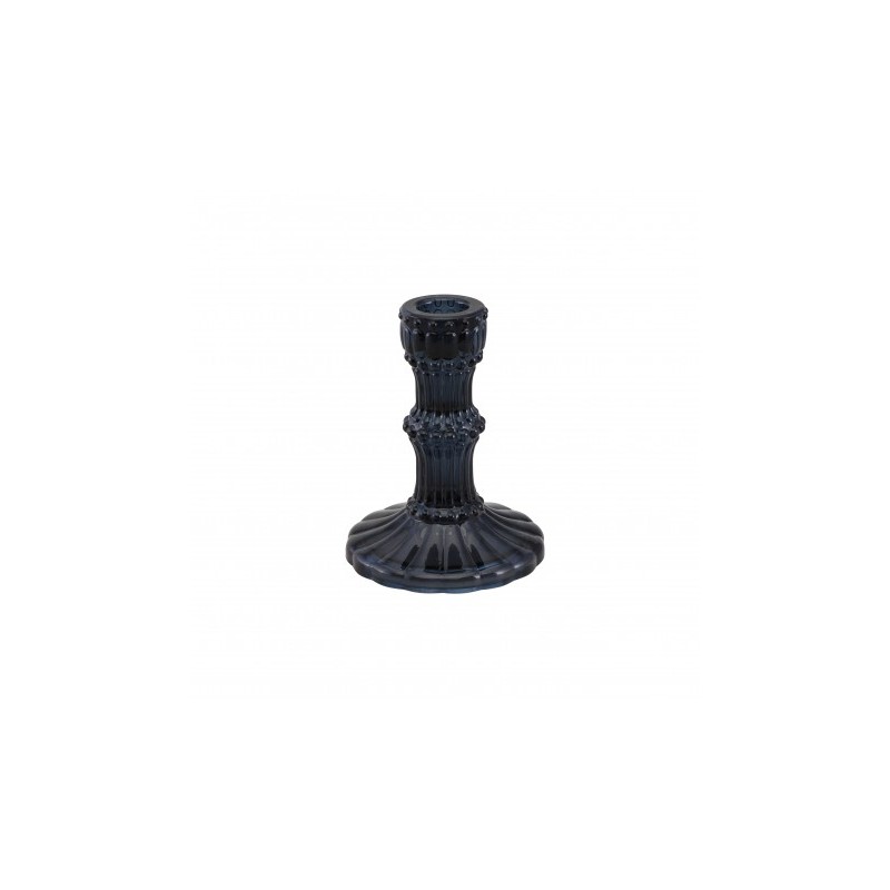 BOUGEOIR VERRE NOIR HALLOWEEN POUR BOUGIE FLAMBEAU DIA 9CM X 12CM BOUGEOIR VERRE NOIR HALLOWEEN POUR BOUGIE FLAMBEAU DIA 9CM X 12CM