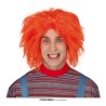 PERRUQUE HOMME POUPEE CHUCKY  CHEVEUX COURT ORANGE