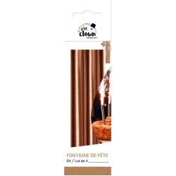 LOT DE 3 FONTAINES OR