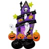 BALLON METALLIQUE AIRLOONZ MAISON HANTEE HALLOWEEN 157 CM 