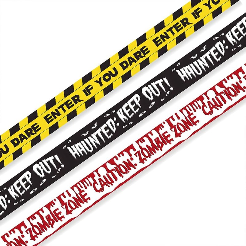 BANDEROLE RUBALISE 3 MODELES THEME HALLOWEEN 9.1 METRES CHACUNE BANDEROLE RUBALISE 3 MODELES THEME HALLOWEEN 9.1 METRES CHACUNE