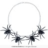 COLLIER ARAIGNEE + BOUCLES D'OREILLES ARAIGNEES
