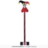 GROS MARTEAU ET BATON SUPER HEROS HARLEQUINE 90 CM 