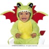 DEGUISEMENT ENFANT DRAGON VERT TAILLE 18-24 MOIS