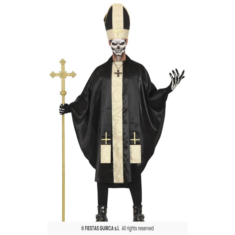 DEGUISEMENT HALLOWEEN PAPE NOIR TAILLE 52-54 DEGUISEMENT HALLOWEEN PAPE NOIR TAILLE 52-54