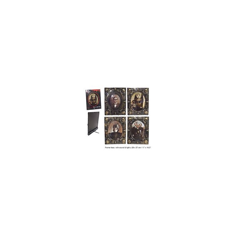 CADRE HALLOWEEN LUMIERE ET CRIS 29X 37 CM CADRE HALLOWEEN LUMIERE ET CRIS 29X 37 CM