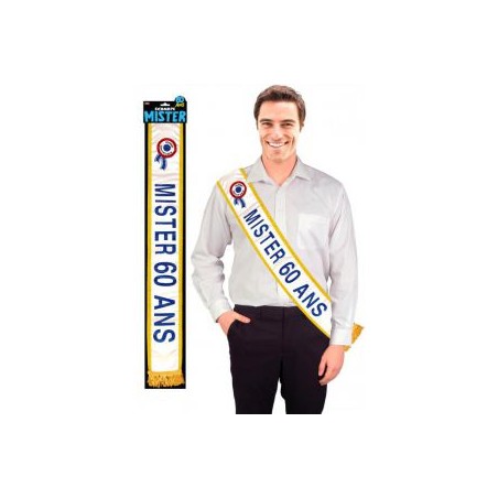 ECHARPE MISTER 60 ANS