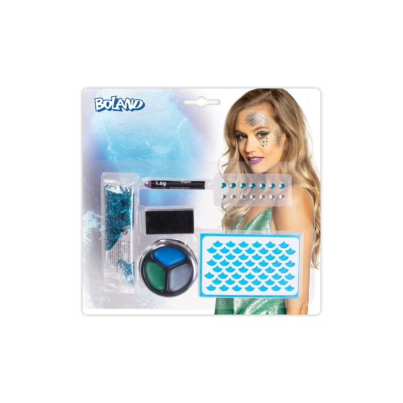 KIT DE MAQUILLAGE SIRENE KIT DE MAQUILLAGE SIRENE