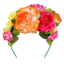SERRE TETE ROSES 3 COULEURS