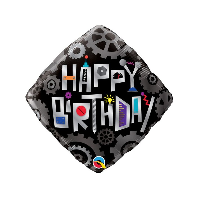 BALLON METALLIQUE HAPPY BIRTHDAY 46 CM BALLON METALLIQUE HAPPY BIRTHDAY 46 CM