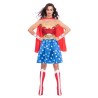 DEGUISEMENT WONDERWOMAN ROBE BLEU ET ROUGE TAILLE XL
