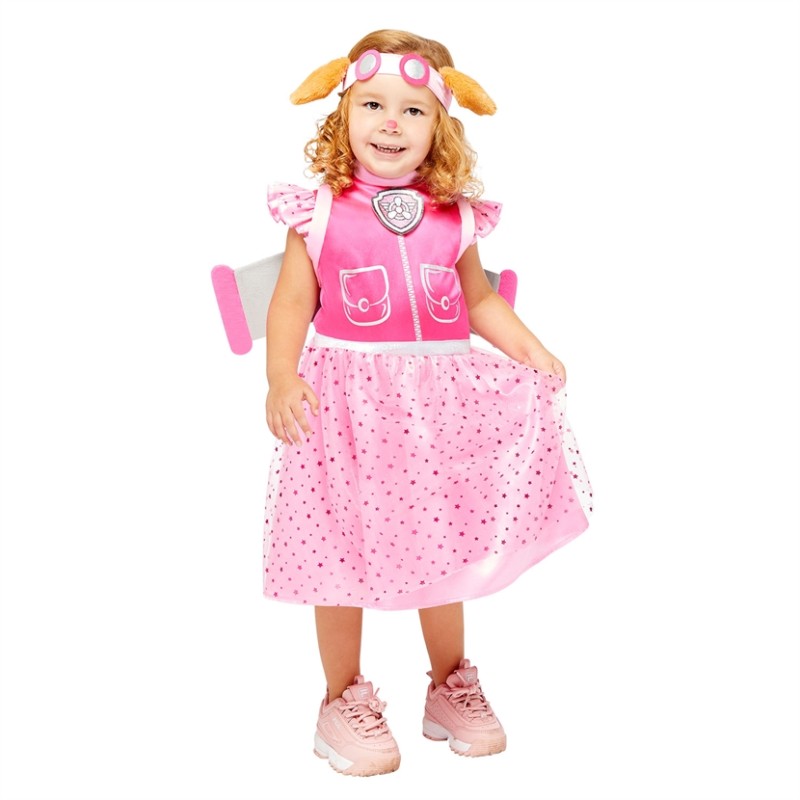 DEGUISEMENT FILLE PAT PATROUILLE SKYE DELUXE TAILLE 3-4 ANS DEGUISEMENT FILLE PAT PATROUILLE SKYE DELUXE TAILLE 3-4 ANS