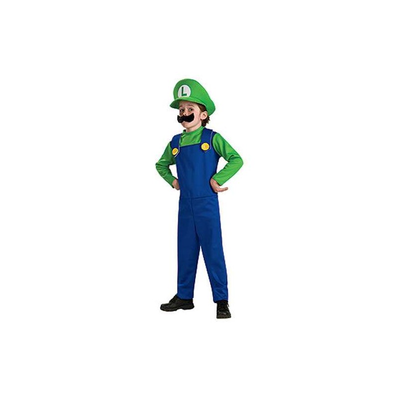 DEGUISEMENT SUPER LUIGI TAILLE  8/10 ANS