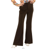 PANTALON PATTES D'ELEPHANT NOIR FEMME ANNEE 70 TAILLE S-M