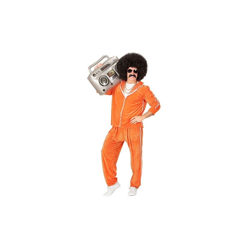 DEGUISEMENT SURVETEMENT OU JOGGING ORANGE ANNEES 80 TAILLE S DEGUISEMENT SURVETEMENT OU JOGGING ORANGE ANNEES 80 TAILLE S