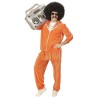 DEGUISEMENT SURVETEMENT OU JOGGING ORANGE ANNEES 80 TAILLE M