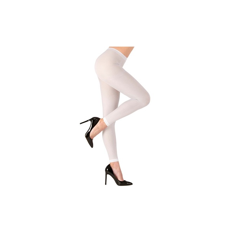 LEGGINGS BLANC 70 DENIERS TAILLE UNIQUE LEGGINGS BLANC 70 DENIERS TAILLE UNIQUE